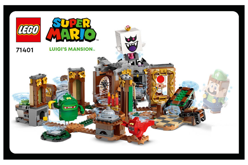 71401 Haunt-and-Seek - Expansion Set (Used) LEGO Super Mario product image 2, provided for visual reference and product