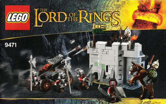 9471 Uruk-Hai Army (Used) LEGO The Lord of the Rings product image 2, provided for visual reference and product detail review
