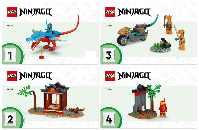 71759 Ninja Dragon Temple (Certified) LEGO Ninjago product image 2, provided for visual reference and product detail review