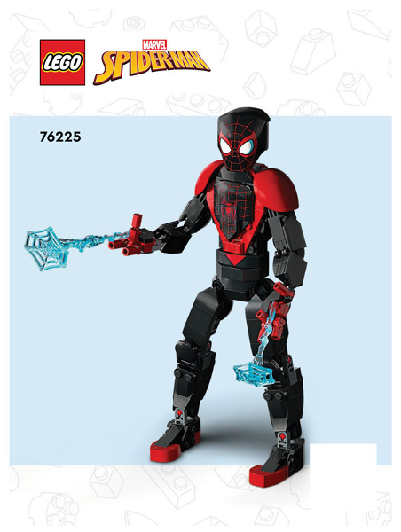 76225 Miles Morales Figure (Certified) LEGO Super Heroes product image 2, provided for visual reference and product detail
