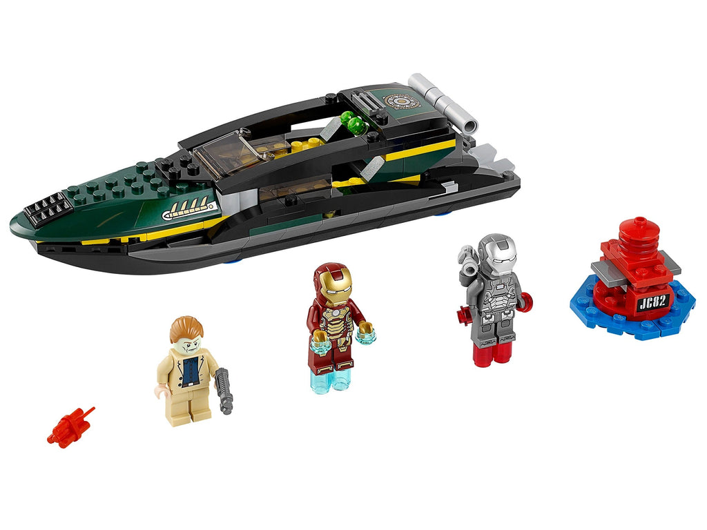 76006 Iron Man: Extremis Sea Port Battle (Used) LEGO Super Heroes product image 1, provided for visual reference and product