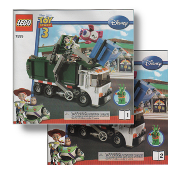 7599 Garbage Truck Getaway (Certified) LEGO Toy Story product image 2, provided for visual reference and product detail