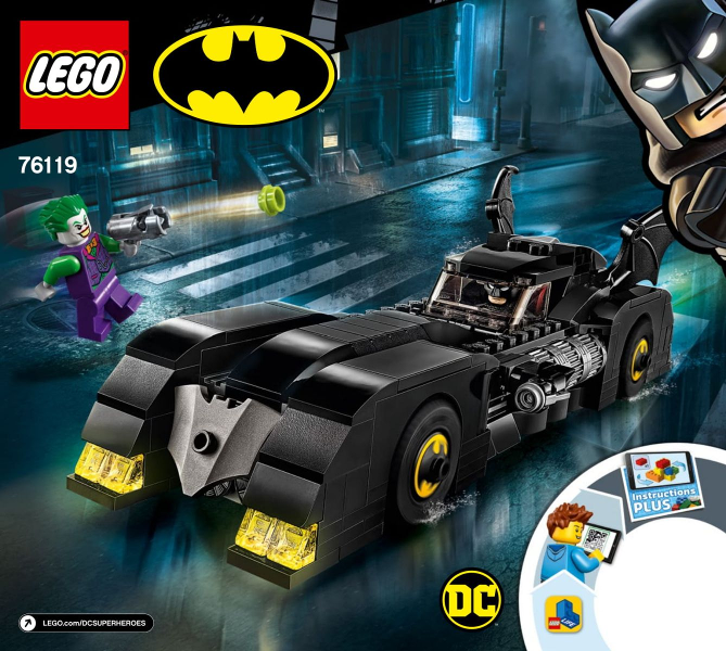 76119 Batmobile: Pursuit of The Joker (Certified) LEGO Super Heroes product image 2, provided for visual reference and