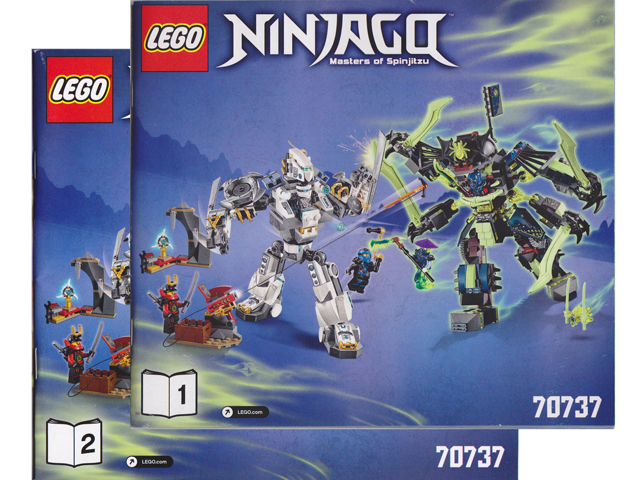 70737 Titan Mech Battle (Used) LEGO Ninjago product image 2, provided for visual reference and product detail review