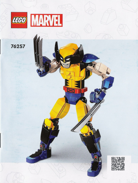 76257 Wolverine Construction Figure (Certified) LEGO Super Heroes product image 2, provided for visual reference and product