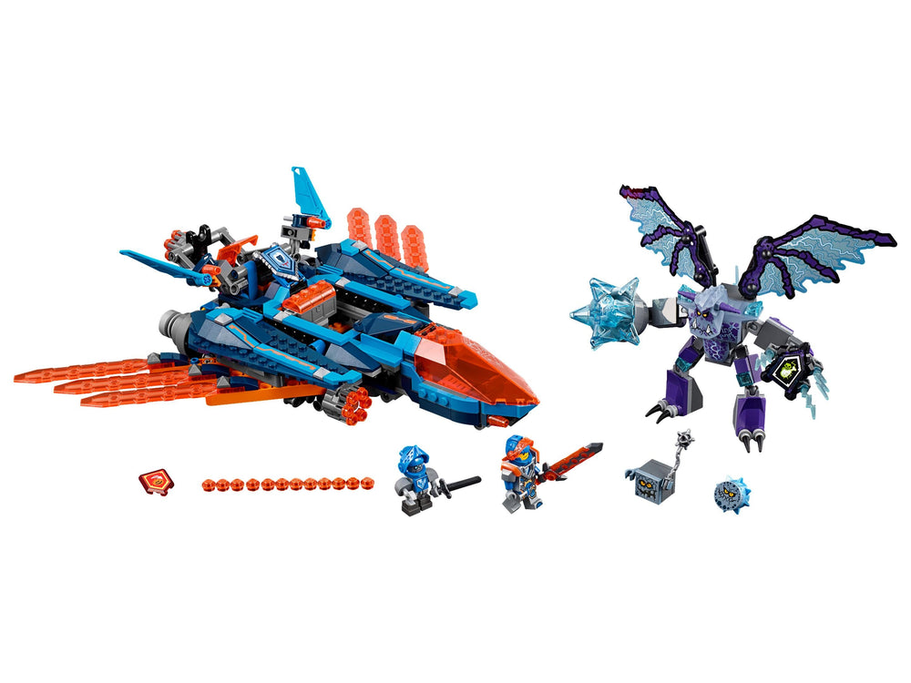 70351 Clay's Falcon Fighter Blaster (Used) LEGO Nexo Knights