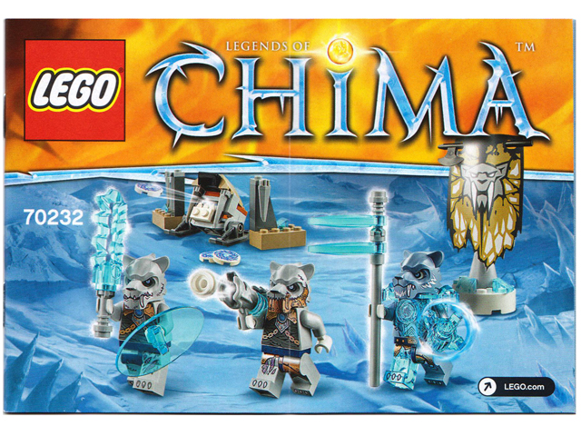 70232 Saber-tooth Tiger Tribe Pack (Certified) LEGO Legends of Chima product image 2, provided for visual reference and