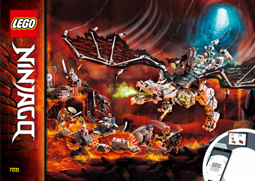 71721 Skull Sorcerer's Dragon (Certified) LEGO Ninjago product image 2, provided for visual reference and product detail