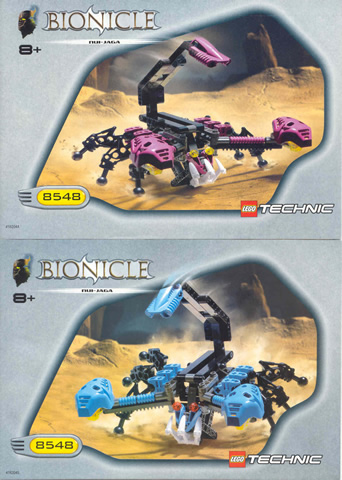 8548 Nui-Jaga (Certified) LEGO BIONICLE product image 2, provided for visual reference and product detail review