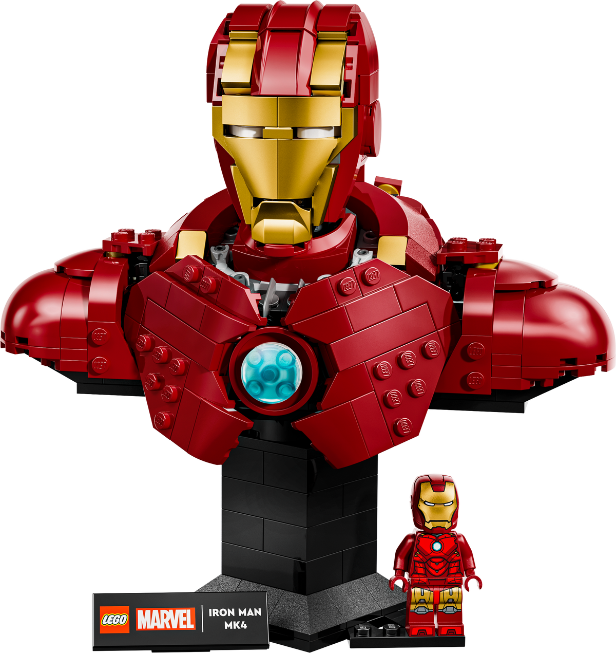 76327 Iron Man MK4 Bust (Certified) LEGO Super Heroes product image 1, provided for visual reference and product detail