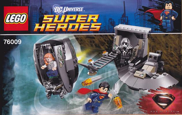 76009 Superman: Black Zero Escape (Certified) LEGO Super Heroes product image 2, provided for visual reference and product