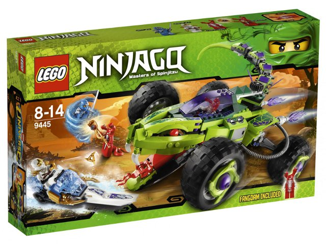 9445 Fangpyre Truck Ambush (Retired) LEGO Ninjago product image 1, provided for visual reference and product detail review