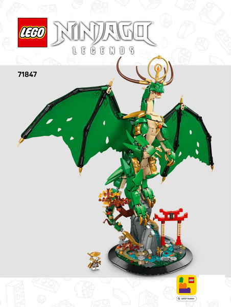71847 The Guardian Dragon (Certified) LEGO Ninjago product image 2, provided for visual reference and product detail review