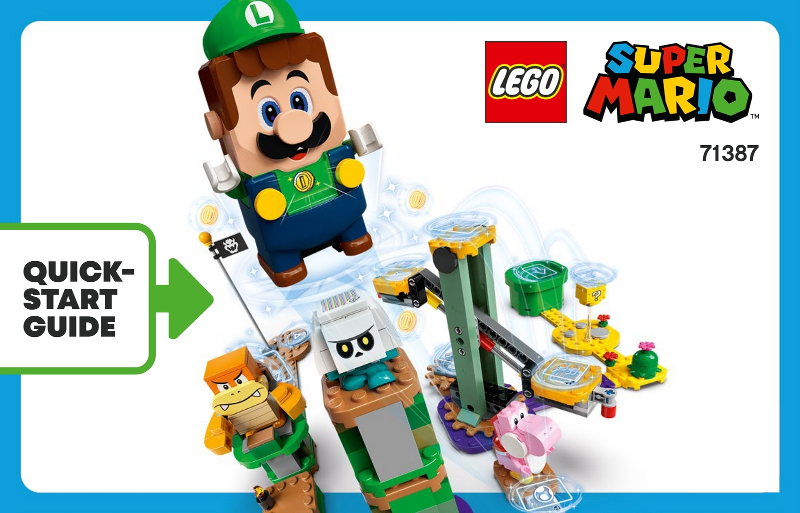 71387 Adventures with Luigi - Starter Course (Used) LEGO Super Mario product image 2, provided for visual reference and