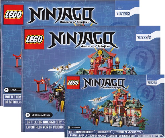 70728 Battle for Ninjago City (Used) LEGO Ninjago product image 2, provided for visual reference and product detail review