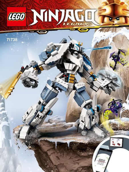 71738 Zane's Titan Mech Battle (Certified) LEGO Ninjago product image 2, provided for visual reference and product detail