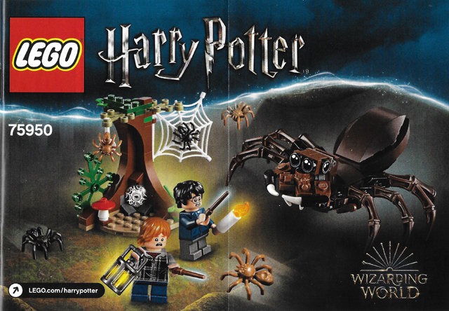 75950 Aragog's Lair (Certified) LEGO Harry Potter product image 2, provided for visual reference and product detail review