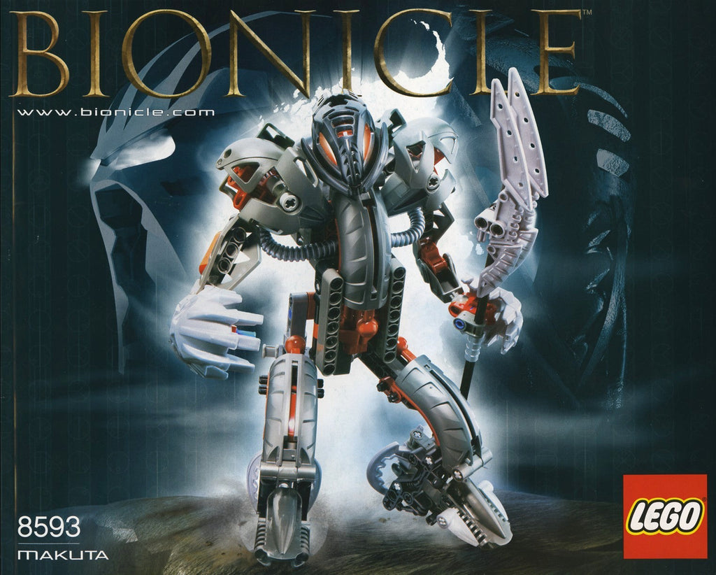 8593 Makuta (Certified) LEGO BIONICLE product image 2, provided for visual reference and product detail review
