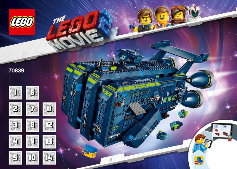 70839 The Rexcelsior! (Certified) LEGO The LEGO Movie 2 product image 2, provided for visual reference and product detail