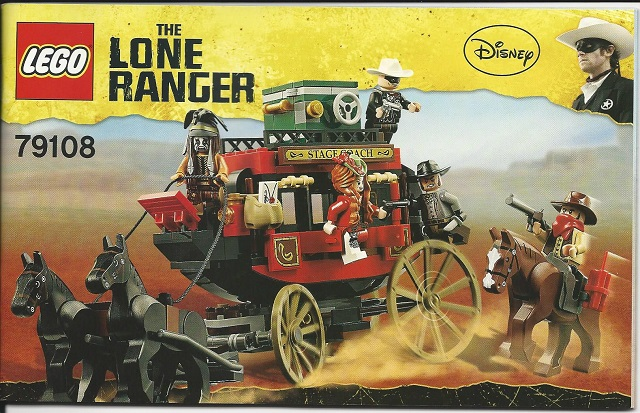 79108 Stagecoach Escape (Certified) LEGO The Lone Ranger product image 2, provided for visual reference and product detail
