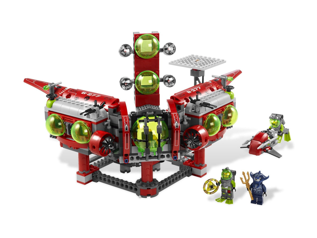 8077 Atlantis Exploration HQ (Used) LEGO Atlantis product image 1, provided for visual reference and product detail review