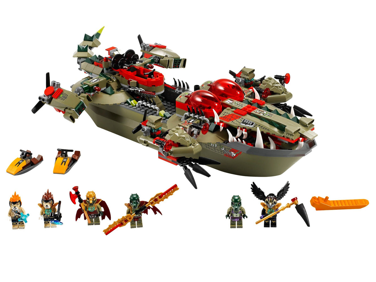 70006 Cragger's Command Ship (Certified) LEGO Legends of Chima product image 1, provided for visual reference and product