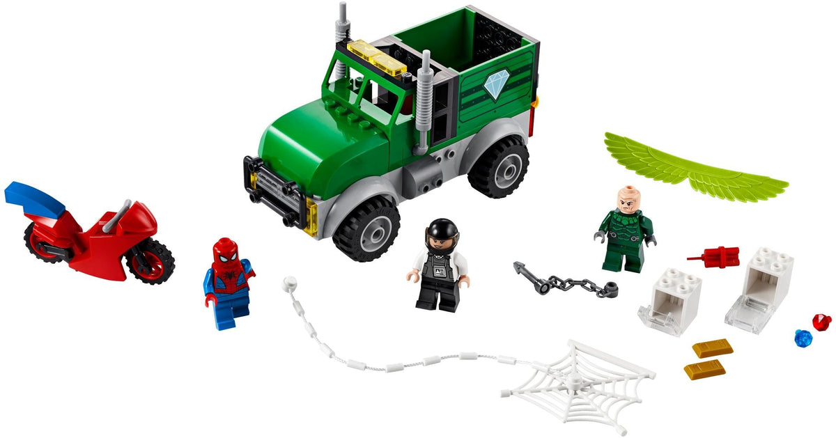 76147 Vulture's Trucker Robbery (Certified) LEGO Super Heroes product image 1, provided for visual reference and product
