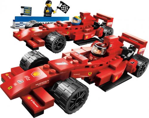8168 Ferrari Victory (Used) LEGO Racers product image 1, provided for visual reference and product detail review