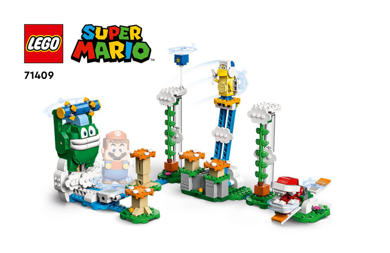 71409 Big Spike's Cloudtop Challenge - Expansion Set (Used) LEGO Super Mario product image 2, provided for visual reference