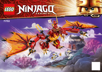 71753 Fire Dragon Attack (Used) LEGO Ninjago product image 2, provided for visual reference and product detail review