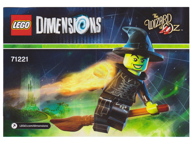 71221 Wicked Witch Fun Pack (Certified) LEGO Dimensions product image 2, provided for visual reference and product detail