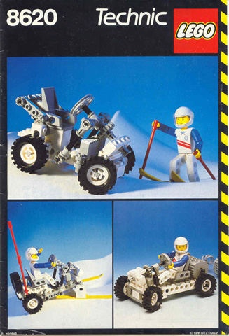 8620 Snow Scooter (Certified) LEGO TECHNIC product image 1, provided for visual reference and product detail review