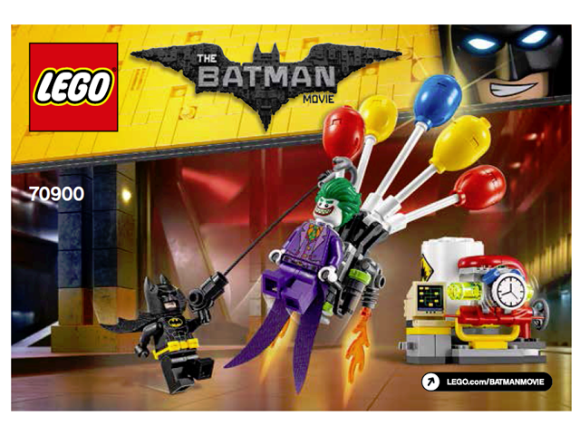 70900 The Joker Balloon Escape (Certified) LEGO The LEGO Batman Movie product image 2, provided for visual reference and