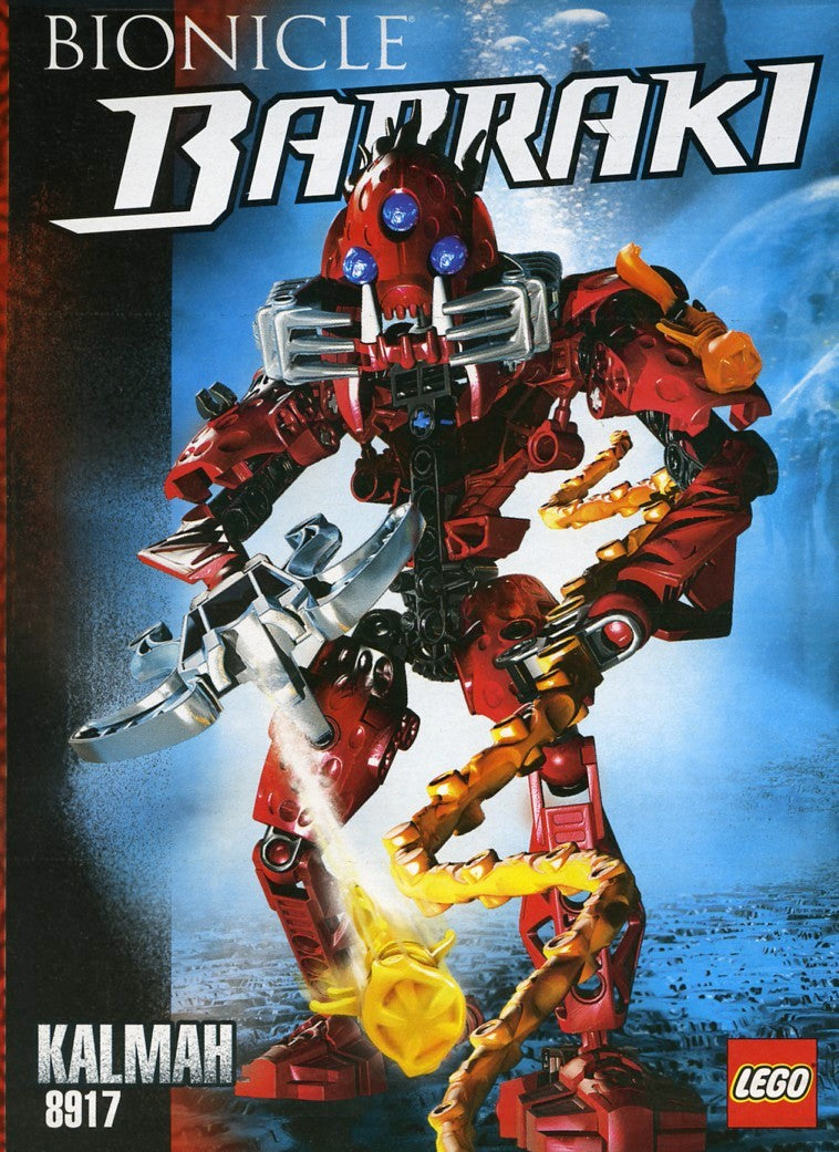 8917 Kalmah (Used) LEGO BIONICLE product image 2, provided for visual reference and product detail review