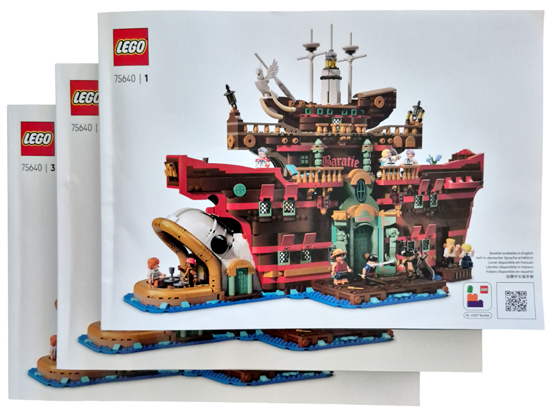 75640 The Baratie Floating Restaurant (Used) LEGO One Piece product image 2, provided for visual reference and product