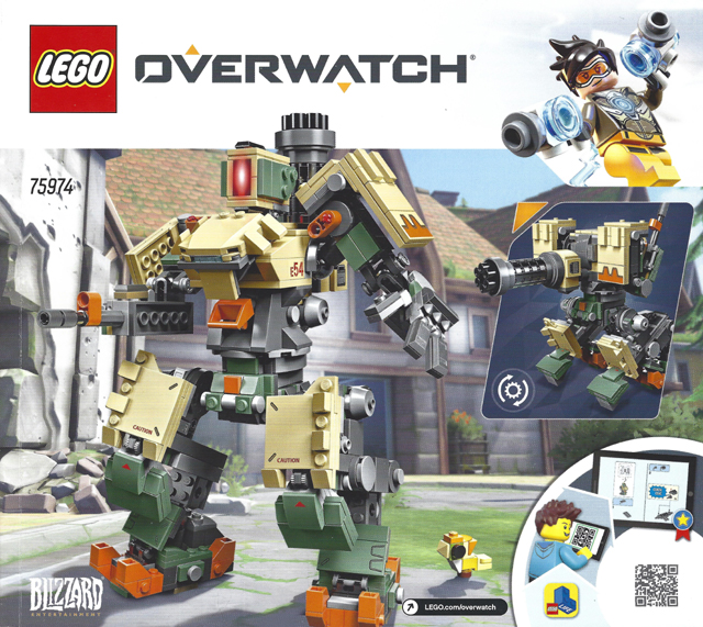 75974 Bastion (Certified) LEGO Overwatch product image 2, provided for visual reference and product detail review