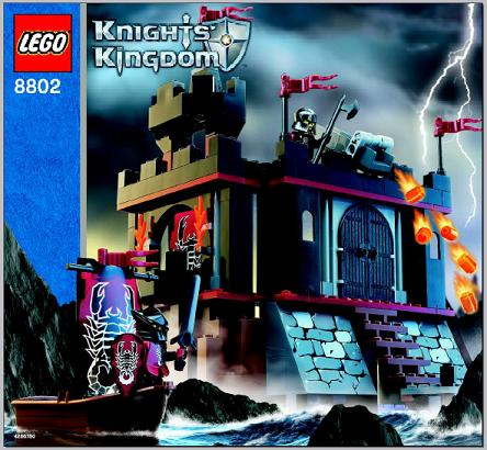 8802 Dark Fortress Landing (Certified) LEGO Castle product image 2, provided for visual reference and product detail review