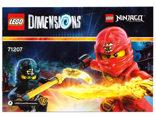 71207 Ninjago Team Pack (Used) LEGO Dimensions product image 2, provided for visual reference and product detail review