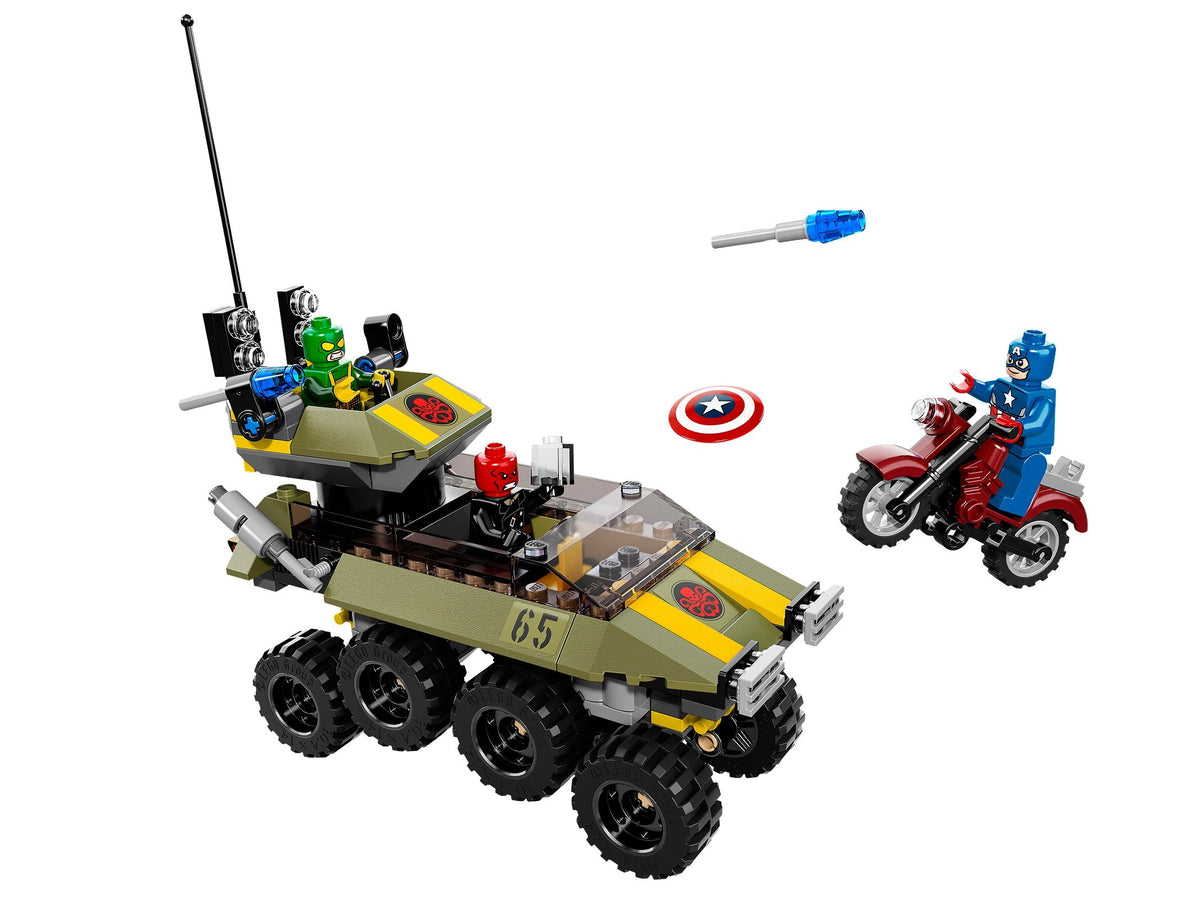 76017 Avengers: Captain America vs. Hydra (Certified) LEGO Super Heroes product image 1, provided for visual reference and