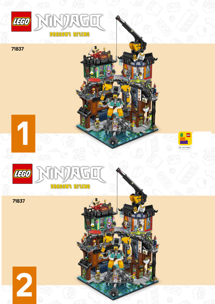 71837 NINJAGO City Workshops (Used) LEGO Ninjago product image 2, provided for visual reference and product detail review