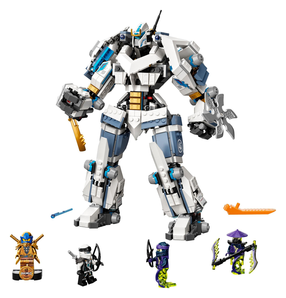 71738 Zane's Titan Mech Battle (Certified) LEGO Ninjago product image 1, provided for visual reference and product detail