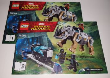 76099 Rhino Face-Off by the Mine (Used) LEGO Super Heroes product image 2, provided for visual reference and product detail