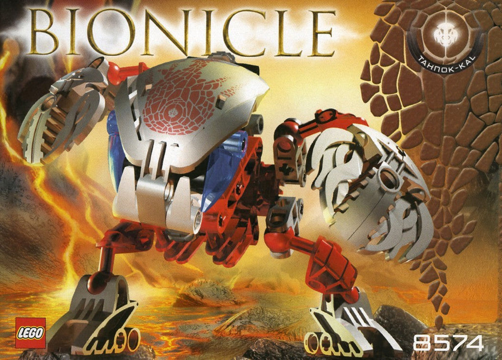 8574 Tahnok-Kal (Used) LEGO BIONICLE product image 2, provided for visual reference and product detail review