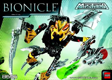 8696 Bitil (Certified) LEGO BIONICLE product image 2, provided for visual reference and product detail review