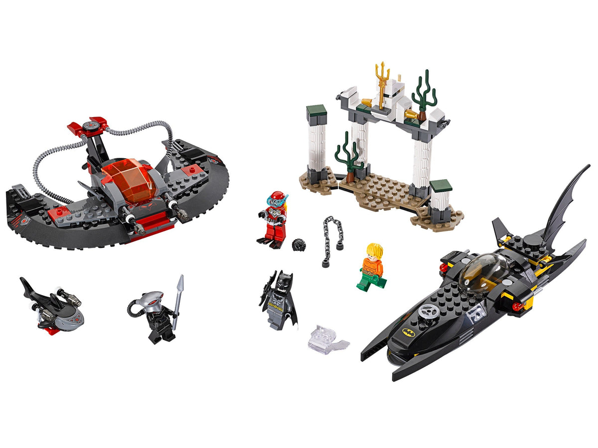 76027 Black Manta Deep Sea Strike (Used) LEGO Super Heroes product image 1, provided for visual reference and product detail
