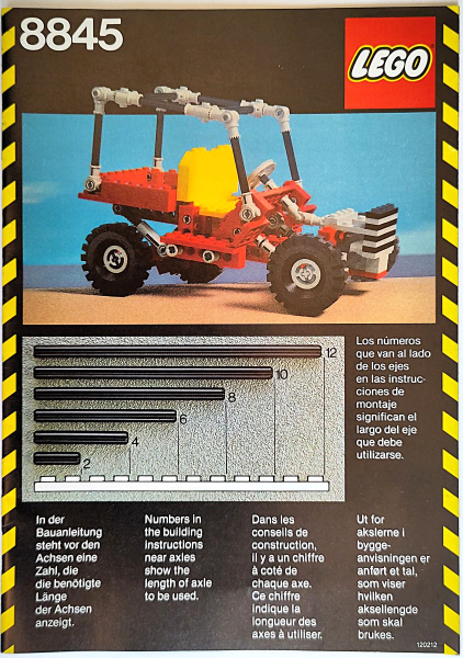 8845 Dune Buggy (Certified) LEGO TECHNIC product image 2, provided for visual reference and product detail review