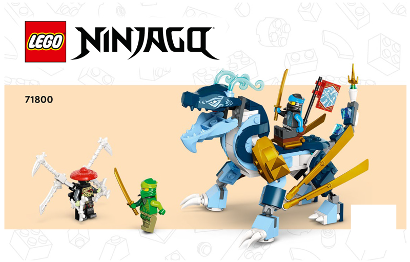 71800 Nya's Water Dragon EVO (Certified) LEGO Ninjago