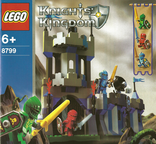 8799 Knights' Castle Wall (Used) LEGO Castle product image 2, provided for visual reference and product detail review