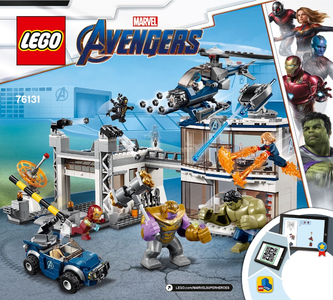 76131 Avengers Compound Battle (Certified) LEGO Super Heroes product image 2, provided for visual reference and product