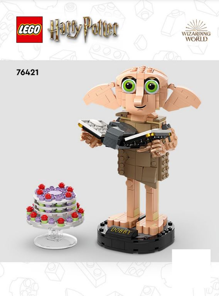 76421 Dobby the House-Elf (Certified) LEGO Harry Potter product image 2, provided for visual reference and product detail